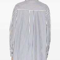 Forte Forte Striped Shirt Blue