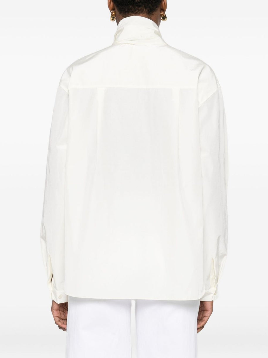 Forte Forte Cotton Blend Shirt White