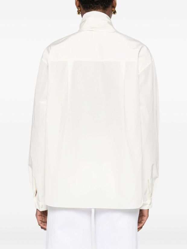 Forte Forte Cotton Blend Shirt White