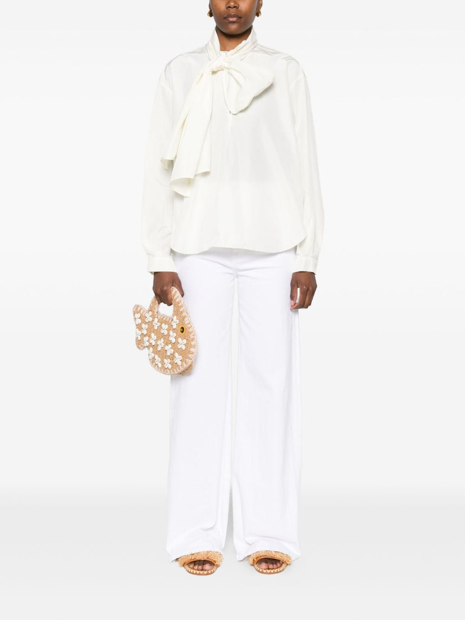 Forte Forte Cotton Blend Shirt White