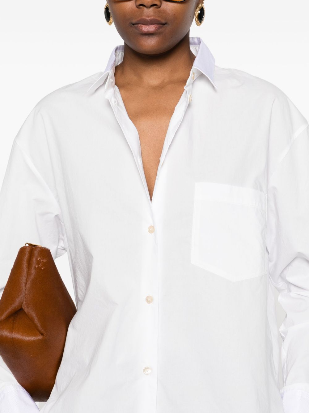 Forte Forte Classic Cotton Shirt White