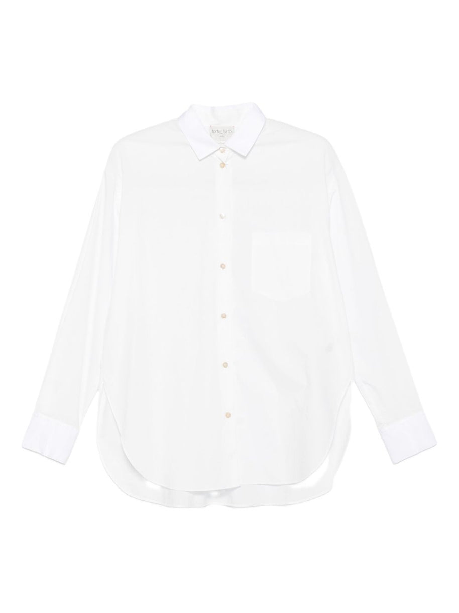Forte Forte Classic Cotton Shirt White