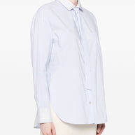 Forte Forte Cotton Shirt Clear Blue