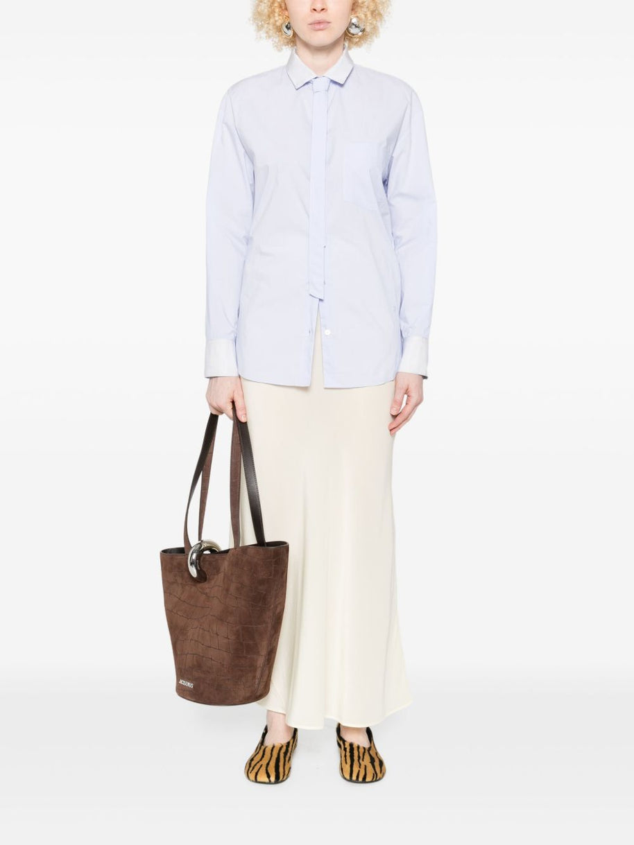 Forte Forte Cotton Shirt Clear Blue
