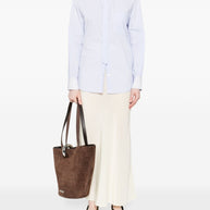 Forte Forte Cotton Shirt Clear Blue