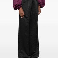 Forte Forte Satin Trousers Black