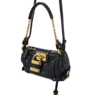 Chloé Paddington Small Leather Shoulder Bag Black