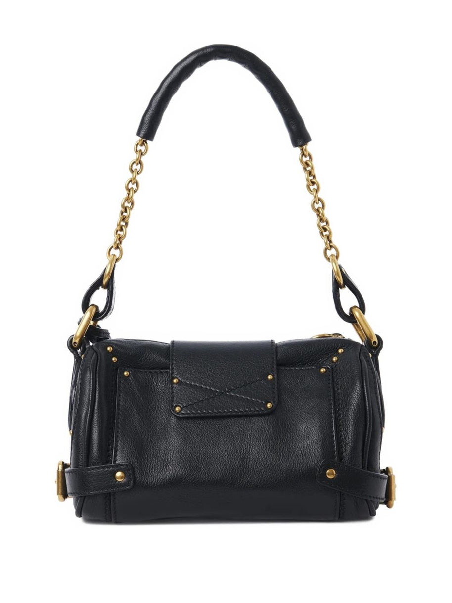 Chloé Paddington Small Leather Shoulder Bag Black
