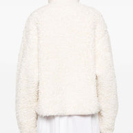 JIL SANDER PLUS Teddy Jacket White