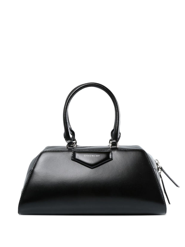 Givenchy Antigona East West Small Leather Handbag Black