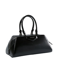 Givenchy Antigona East West Small Leather Handbag Black