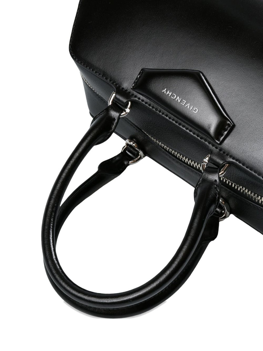 Givenchy Antigona East West Small Leather Handbag Black