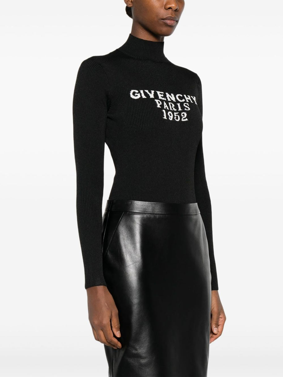 Givenchy High-neck Bodysuit Black