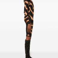 Pucci Printed Short Dress Brown