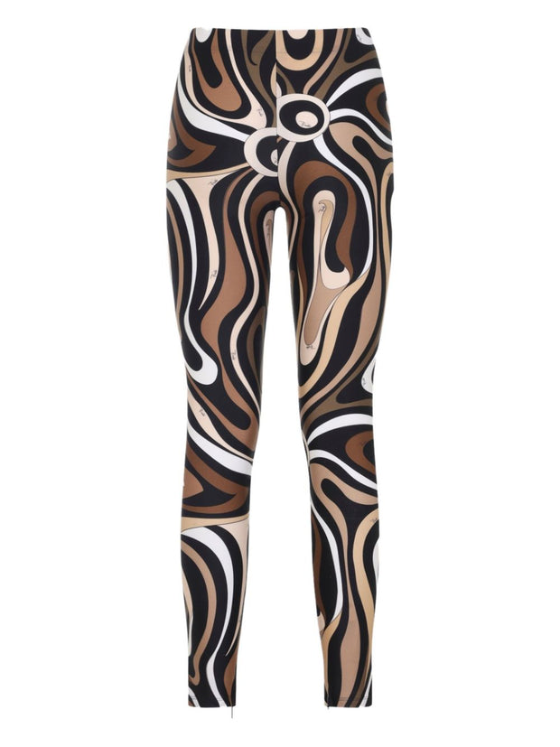 Pucci Printed Leggings Black
