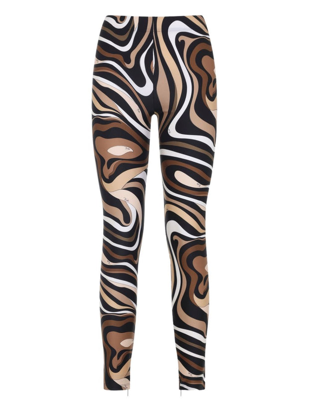 Pucci Printed Leggings Black