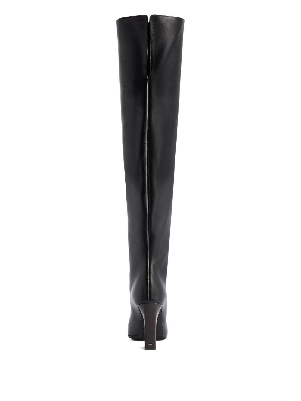 Giuseppe Zanotti Janiee Leather Heel Boots Black