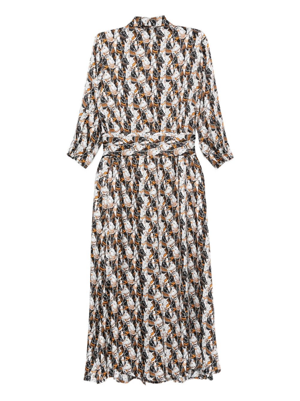 ALESSANDRO ENRIQUEZ Printed Shirtdress MultiColour