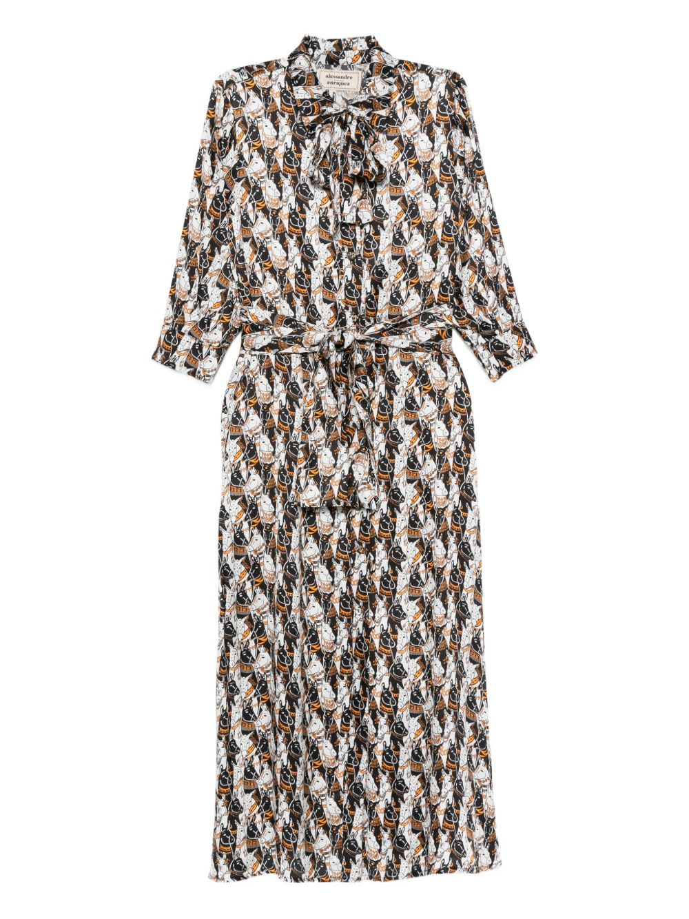 ALESSANDRO ENRIQUEZ Printed Shirtdress MultiColour