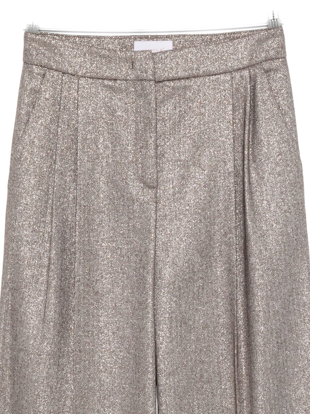 Via Masini 80 Wool Trousers Brown