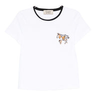 ALESSANDRO ENRIQUEZ Embroidered T-shirt White