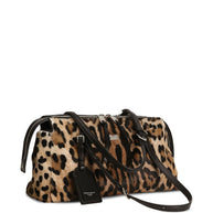 Dolce & Gabbana Animal Print Handbag Brown