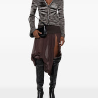 Missoni Wool Blend Cardigan Brown