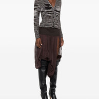 Missoni Wool Blend Cardigan Brown