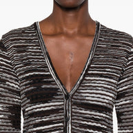 Missoni Wool Blend Cardigan Brown