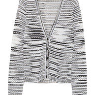 Missoni Wool Blend Cardigan Beige