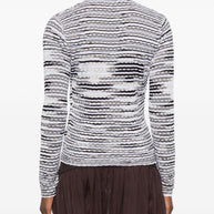 Missoni Wool Blend Cardigan Beige