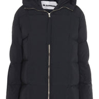 JIL SANDER PLUS Quilted Coat Black