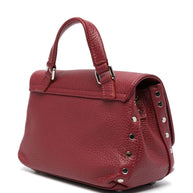 Zanellato Postina Daily Baby Leather Handbag Red