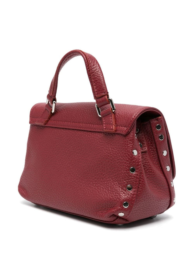 Zanellato Postina Daily Baby Leather Handbag Red