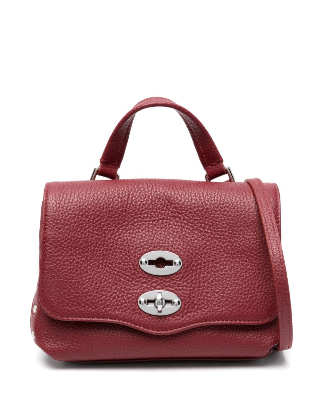 Zanellato Postina Daily Baby Leather Handbag Red