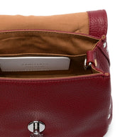 Zanellato Postina Daily Baby Leather Handbag Red