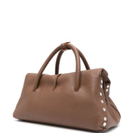 Zanellato Dotta Centauro Small Leather Handbag Brown