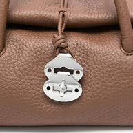 Zanellato Dotta Centauro Small Leather Handbag Brown