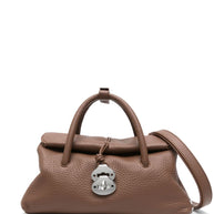 Zanellato Dotta Centauro Small Leather Handbag Brown