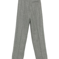 Forte Forte Chevron Trousers Grey