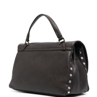 Zanellato Postina Daily Small Leather Handbag Brown