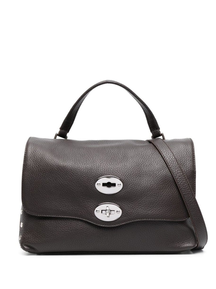Zanellato Postina Daily Small Leather Handbag Brown