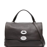 Zanellato Postina Daily Small Leather Handbag Brown