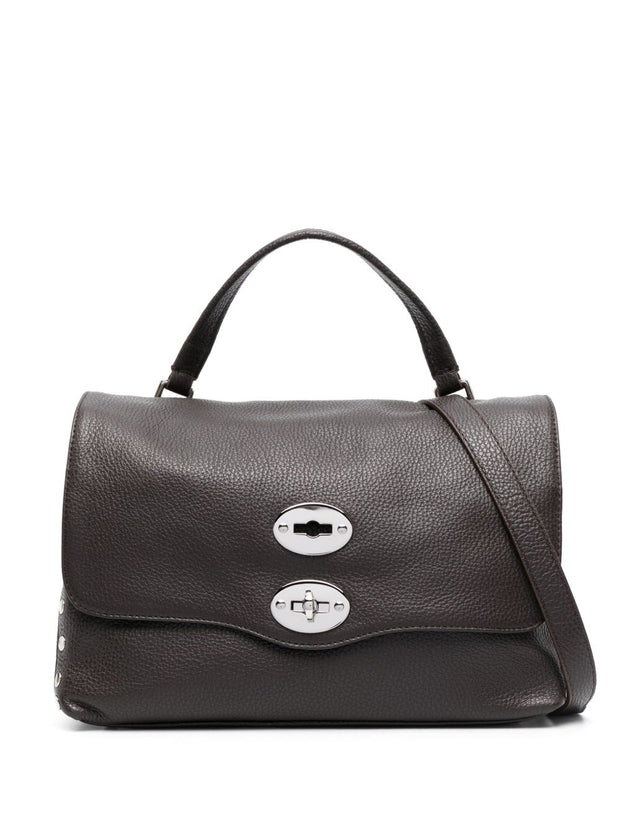 Zanellato Postina Daily Small Leather Handbag Brown