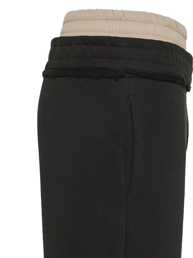 PEUTEREY PLURALS X TONY EFFE Monti BMat Cotton Trousers Black