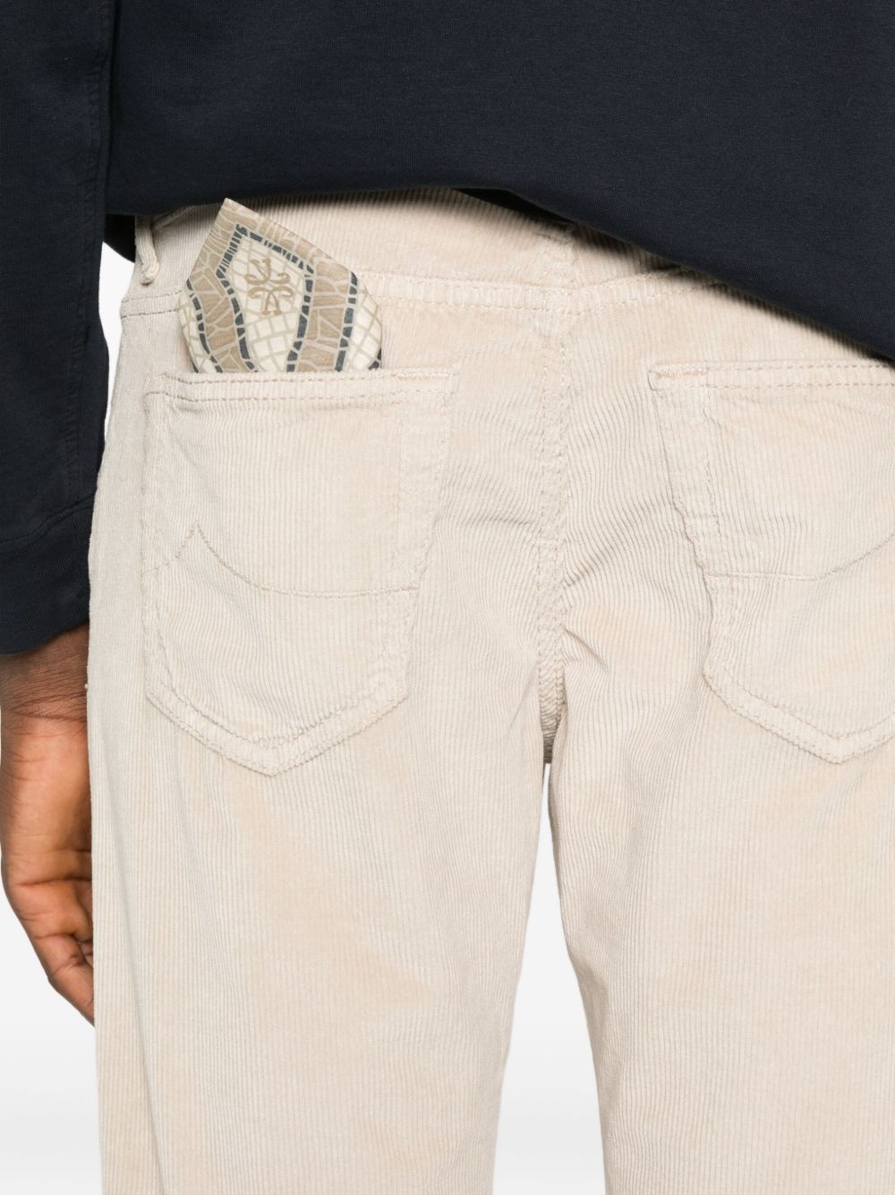 Jacob Cohen Slim Fit Denim Jeans Light Grey