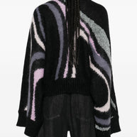 Pucci Wool Printed Sweater Black