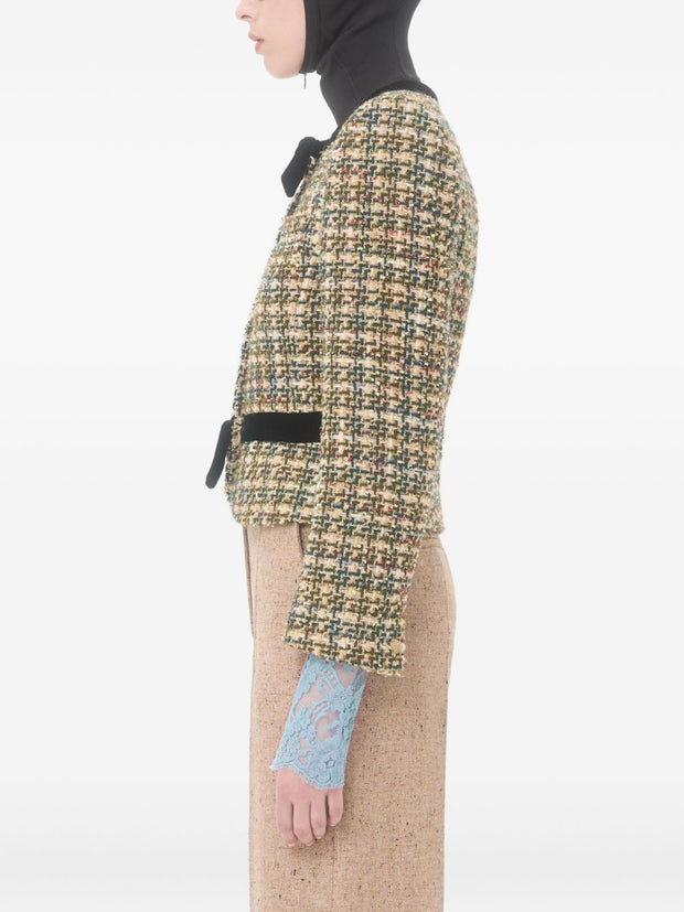 Valentino Tweed Jacket MultiColour