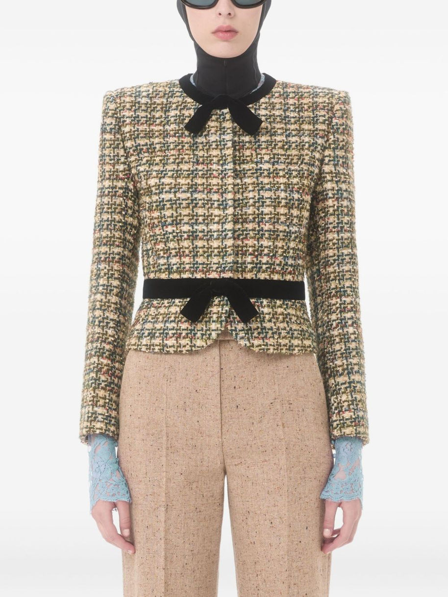 Valentino Tweed Jacket MultiColour