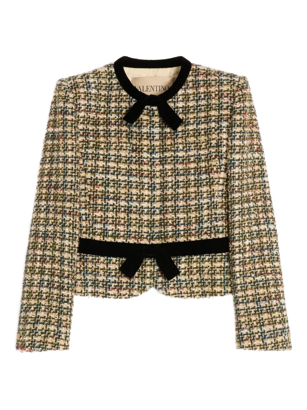 Valentino Tweed Jacket MultiColour